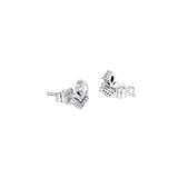 Classic Wishes Stud Earring 925 Sterling Silver Jewelry