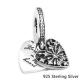 Winter Charms 925 Sterling Silver Beads Jewelry Making For Bracelets & Bangle