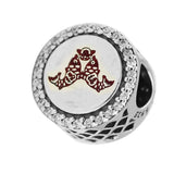 925 Sterling Silver Oriental Fish Charms for Bracelets