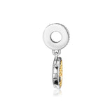 925 Silver Family Roots Dangle Charm European Bracelet Bead