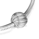 Elegance Charm Bead Bracelet Silver DIY Jewelry Making