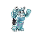 Sterling Silver Monster Sulley Charm for Bracelets