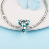 Sterling Silver Monster Sulley Charm for Bracelets