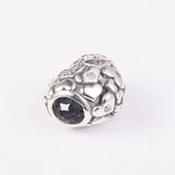 Silver 925 Heart Charm for Bracelets Sparkling Openwork Sterling Beads