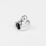 Sterling Silver Smiling Buddha Charms for Bracelets