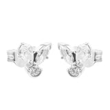 Herbarium Cluster Stud Earrings Pendientes Plata 925 Sterling Silver