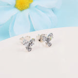 Herbarium Cluster Stud Earrings Pendientes Plata 925 Sterling Silver