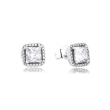 925 Silver Stud Earrings Elegant Sparkle Timeless Design