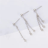 Sterling Silver Pearl Earring Mounting SE146SB
