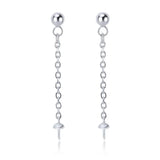 Sterling Silver Pearl Earring Mounting SE146SB
