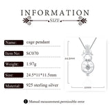 925 Sterling Silver Pearl Locket Pendant Bull Charms Pendant Necklace Jewelry