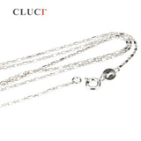 925 Sterling Silver Chain Set, 16 Inch and 18 Inch Necklaces, SN021SB-1