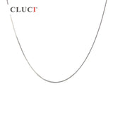Fashional Women 925 Silver Box Necklace Chain SN008SB-1
