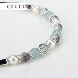 Adjustable Gem Necklace Crystal Zircon Choker for Women BN012SB