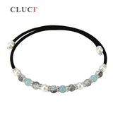 Adjustable Gem Necklace Crystal Zircon Choker for Women BN012SB