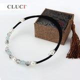 Adjustable Gem Necklace Crystal Zircon Choker for Women BN012SB