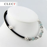 Adjustable Gem Necklace Crystal Zircon Choker for Women BN012SB
