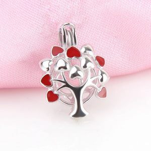 Life Tree Shaped 925 Silver Pendant for Necklace Making