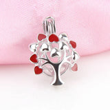 Life Tree Shaped 925 Silver Pendant for Necklace Making