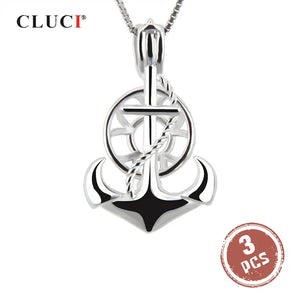 925 Sterling Silver Anchor Pendant for Women Jewelry Making