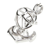 925 Sterling Silver Anchor Pendant for Women Jewelry Making