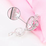 Heart Shaped 925 Sterling Silver Pearl Pendant Locket SC246SB