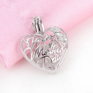 3pcs 925 Heart Pendant for Women Necklace Making Sterling Silver Jewelry
