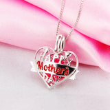 925 Sterling Silver Mother Gift Pendant Necklace Jewelry