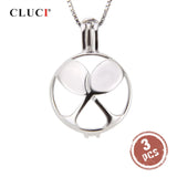 925 Tennis Sport Shape Pearl Locket Pendant Jewelry