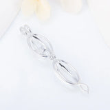 3pcs 925 Silver Rugby Cage Pendant Women Necklace Jewelry Making SC134SB
