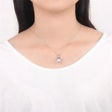 3pcs 925 Silver Rugby Cage Pendant Women Necklace Jewelry Making SC134SB