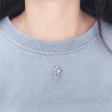 925 Sterling Silver Dolphin Pearl Pendant Locket Jewelry for Women
