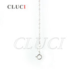 3pcs Girls' 925 Silver Wave Necklace Chain, 16 or 18 inch, SN015SB-1