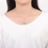 925 Silver Phoenix Shaped Cage Pendant US Air Force Charms