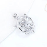 925 Silver Phoenix Shaped Cage Pendant US Air Force Charms