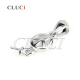 925 Silver Pearl Pendant Mounting for Necklace Jewelry Making