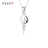 925 Silver Pearl Pendant Mounting for Necklace Jewelry Making
