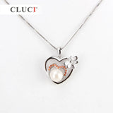 925 Silver Sterling Bee Charms Pendant Mounting with Red Zircons