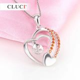 925 Silver Sterling Romantic Love Pendant Mounting for Women SP218SB