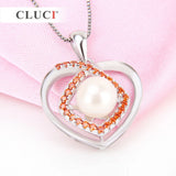 925 Silver Sterling zirconia Pendant Mounting red zircon jewelry