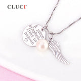 925 Silver Angle Wing Pendant Mounting Round Pendant