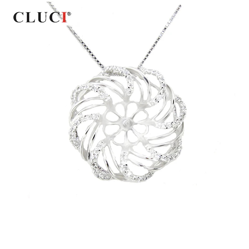 925 Silver Ball Charms Pendant for Women SP050SB