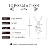 925 Silver Rabbit Necklace Pendant Real Rabbit Silver Pendant