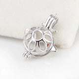 925 Silver Chicken Shaped Zircon Pendant SC295SB