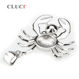 925 Silver Crab Pendant for Women Necklace Jewelry SP017SB
