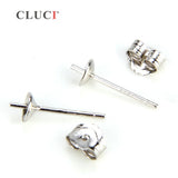 925 Silver Demountable Foliage Earrings for Women