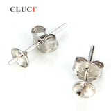 925 Silver Demountable Foliage Earrings for Women