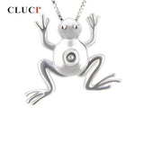 925 Silver Flog Charms Pendant for Necklace SP022SB