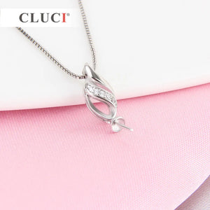 925 Silver Geometric Pendant Necklace for Women