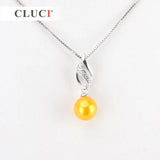 925 Silver Geometric Pendant Necklace for Women